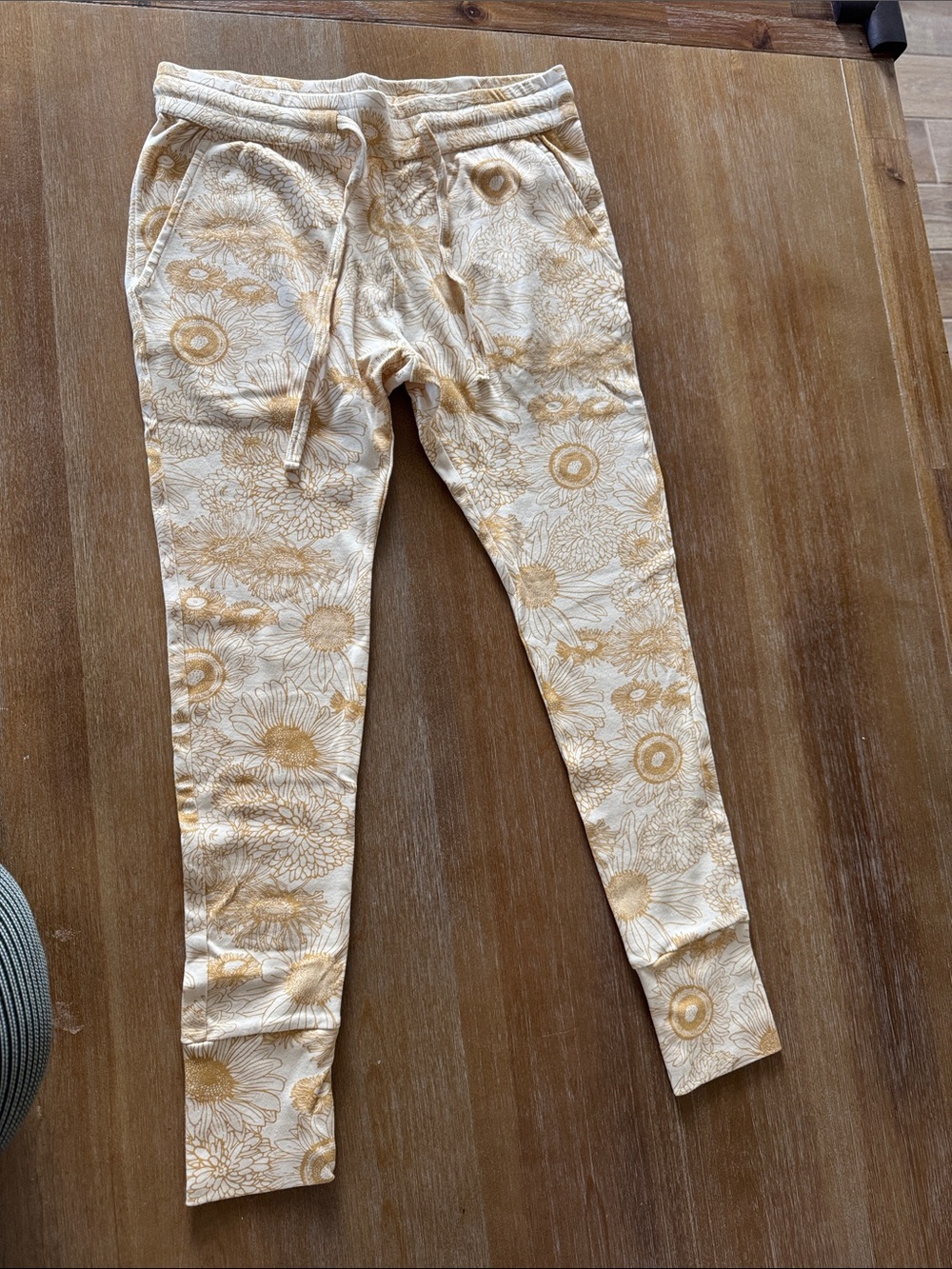 Kate Quinn sunflower joggers